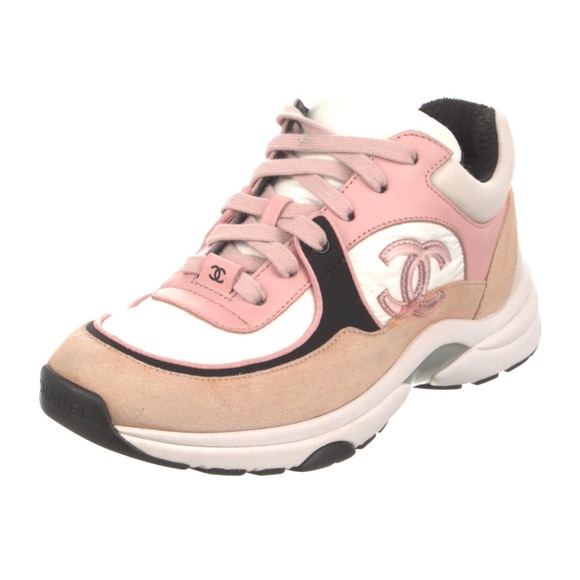 Chanel CC Logo Sneakers in Pink! - Picture 2 of 2